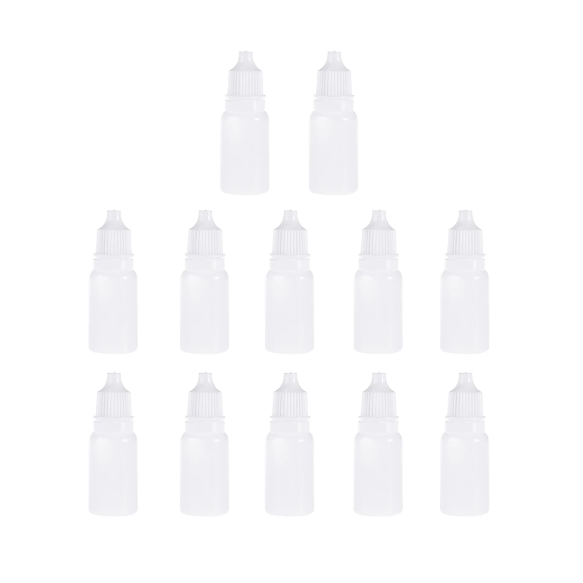 

12 Pcs Mini Dropper Bottle Eye with Lid Empty Squeezable Bottles Liquid Dropping