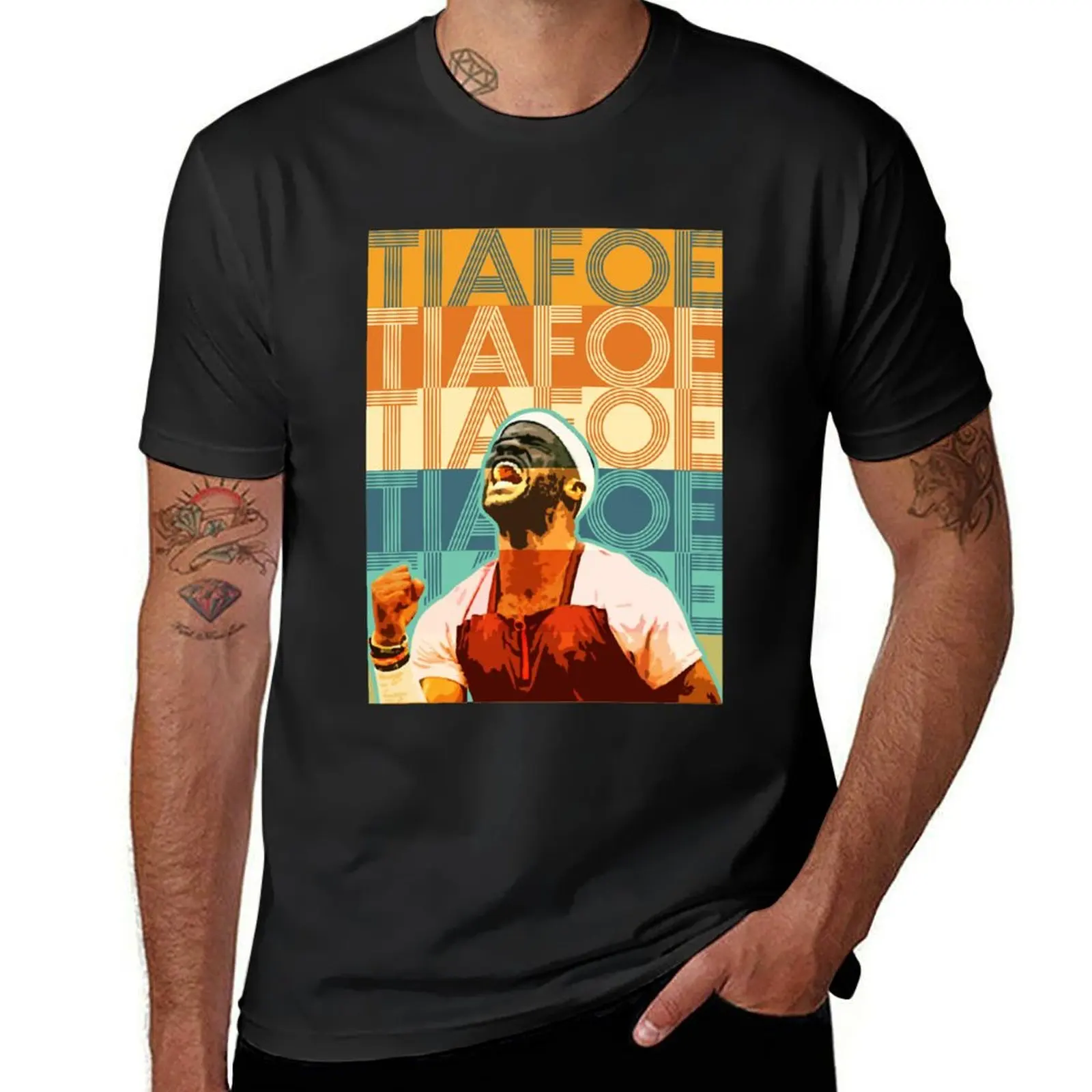 

Frances Tiafoe T-Shirt aesthetic clothes Aesthetic clothing graphic shirts shirts men graphic
