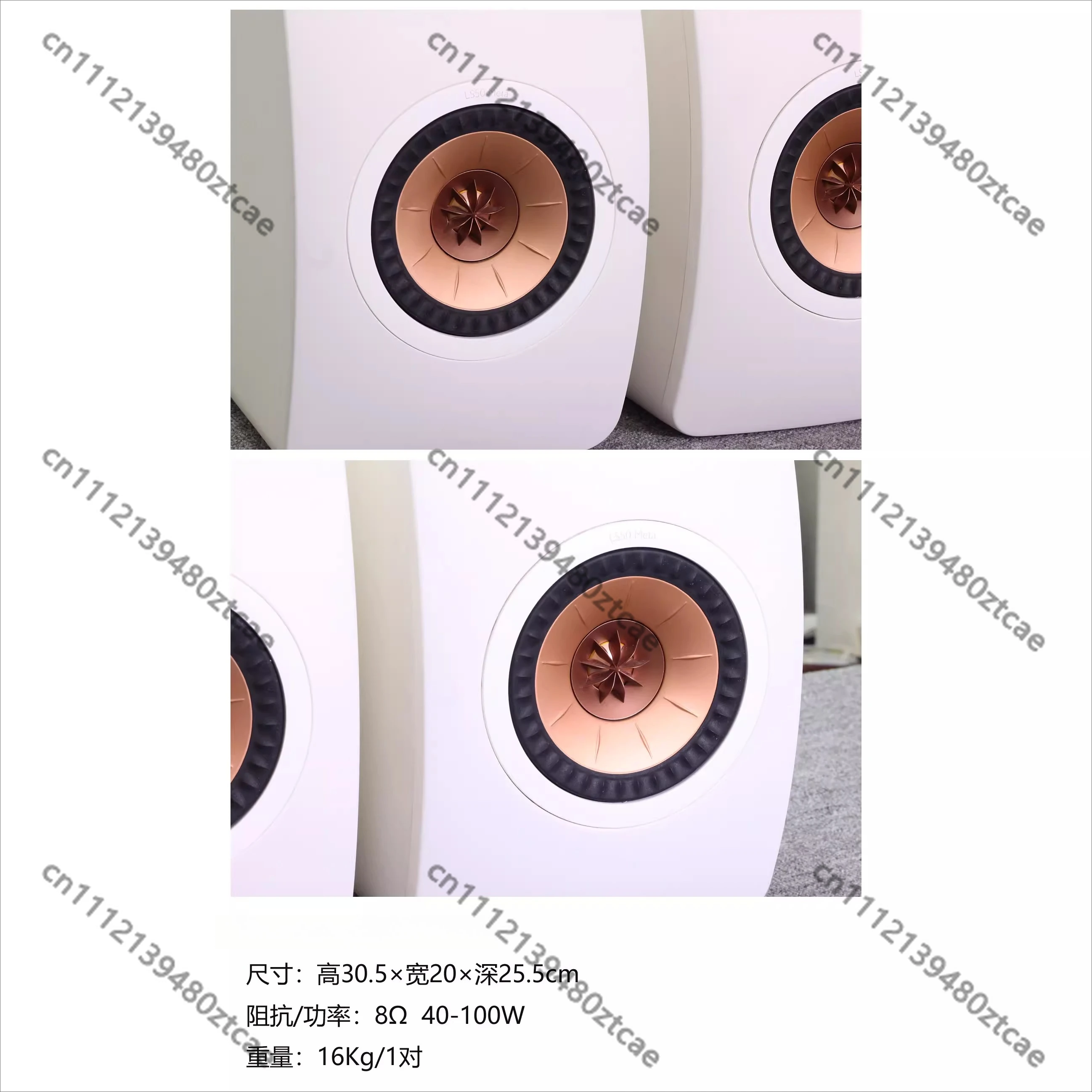 Passive Bookshelf Speaker High Fidelity Sound Reproduction for Home Audio Stereo System and Music Listening