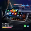 Podofo 9inch android autoradio für vw passat golf mk5 mk6 jetta multimedia player carplay android auto 2 64g gps navigation wifi 4