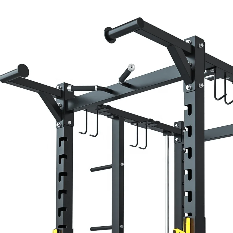 Smith Power Cage Multifunctional Trainer Commercial Squat Rack Gear