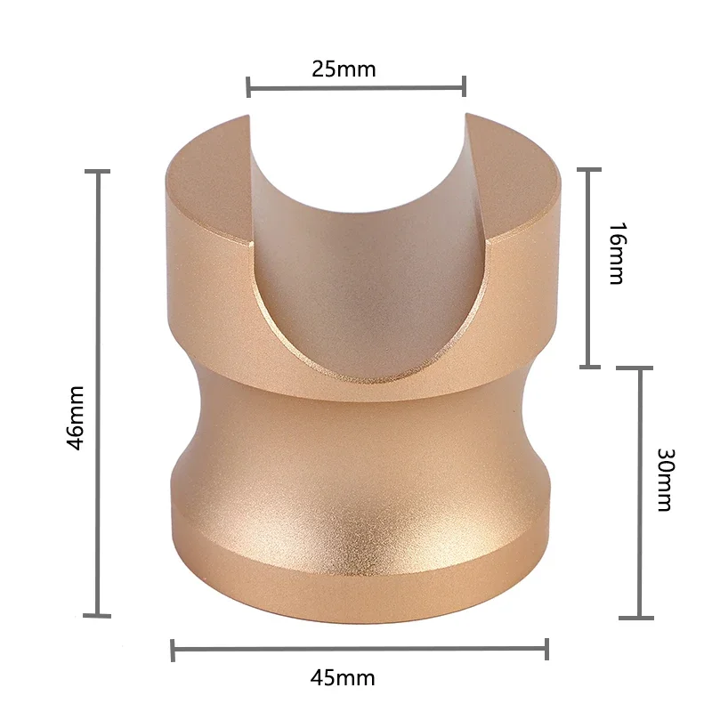 HiFi Audio 6061 Staffa per filo in lega di alluminio Supporto per cavo Supporto per cavalletto Anti-shock Ammortizzatore Piedino Piedini