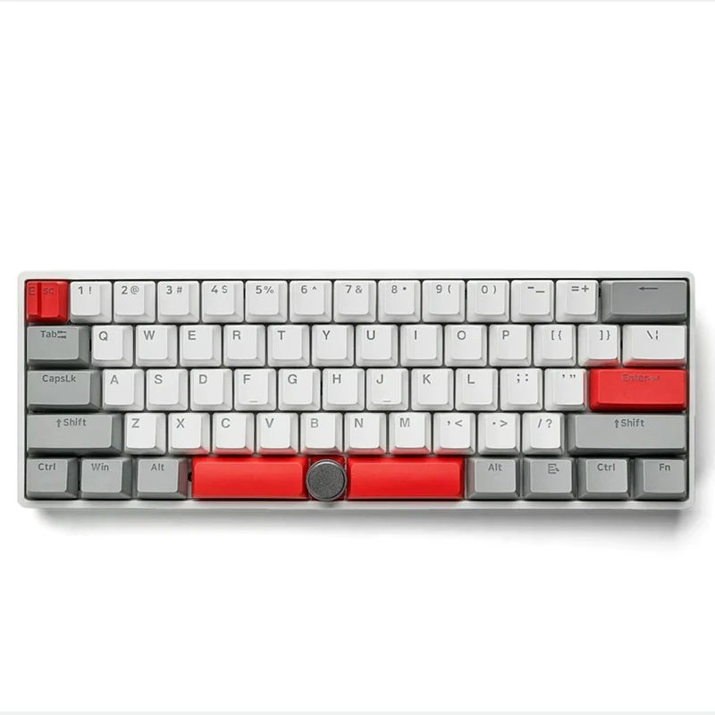 Imagem -05 - Teclado para Jogos Gk61 Pro Mecânico Hot Swappable Interruptor Gateron Pbt Keycaps Rgb Usb com Fio Totalmente Programa 63 Chaves