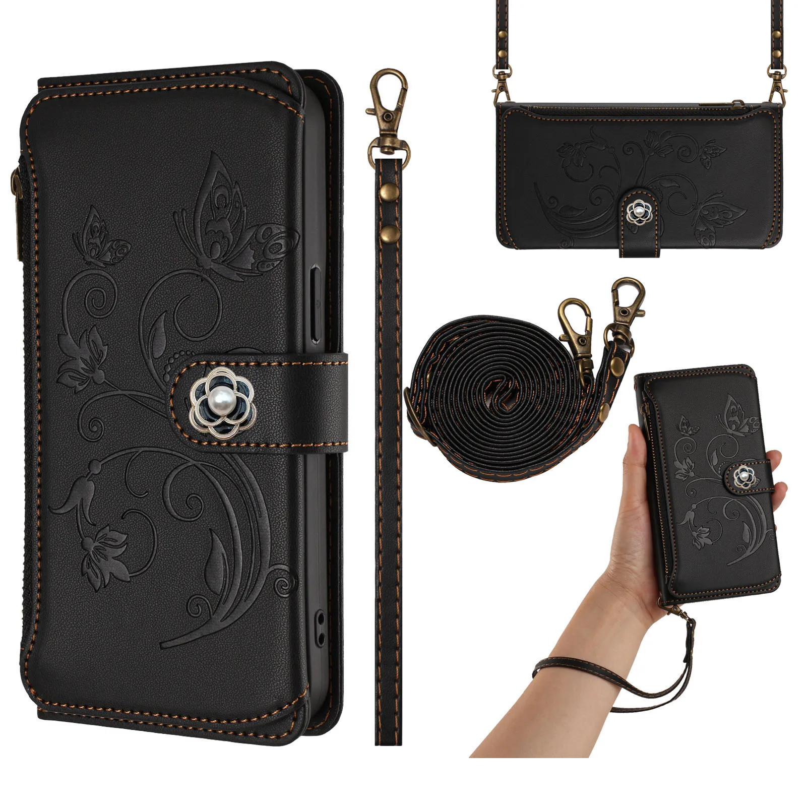 Crossbody Zipper Wa…