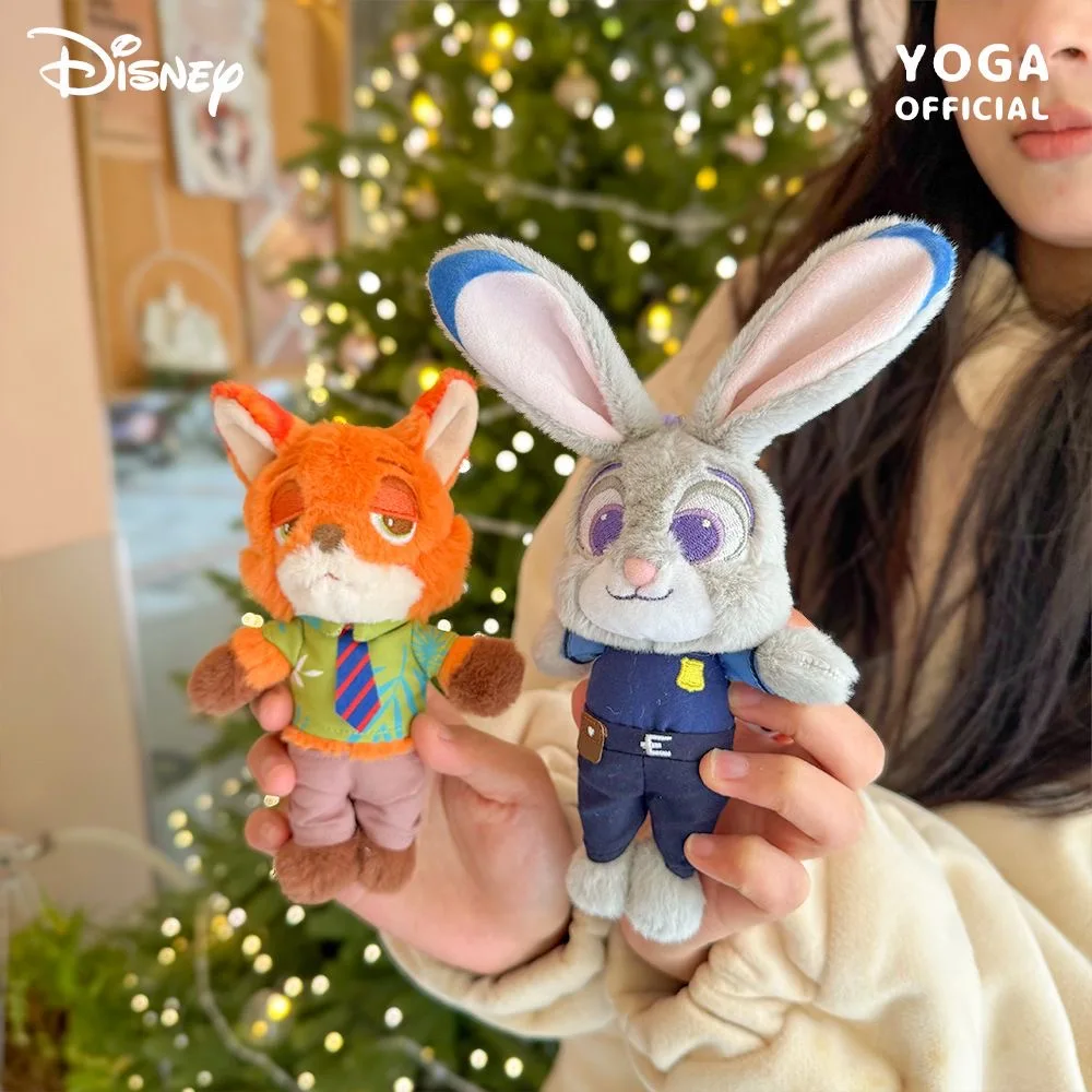 かわいいズートピア ジュディ・ホップス バッグチャーム ディズニー ニック・ワイルド 漫画ぬいぐるみペンダント かわいいキーホルダー飾り 女の子のクリスマスギフト