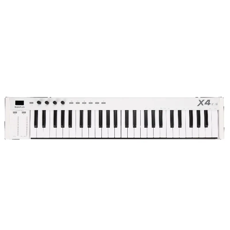 Elegant Midiplus 49-Key Pad Controller Plug-And-Play USB MIDI Keyboard Music Audio Studio Piano for Musical Instruments