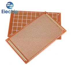 10x15 10*15cm Prototype PCB Universal Board Experimental Bakelite Copper Plate Circuirt Board Yellow Electronic Kit