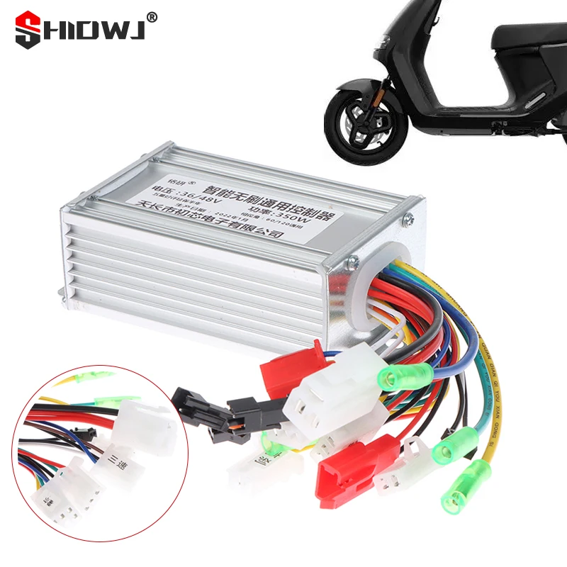 36V/48V 350W Controller motore Brushless regolatore motore cc impermeabile regolatore di velocità per bicicletta elettrica E-bike Scooter