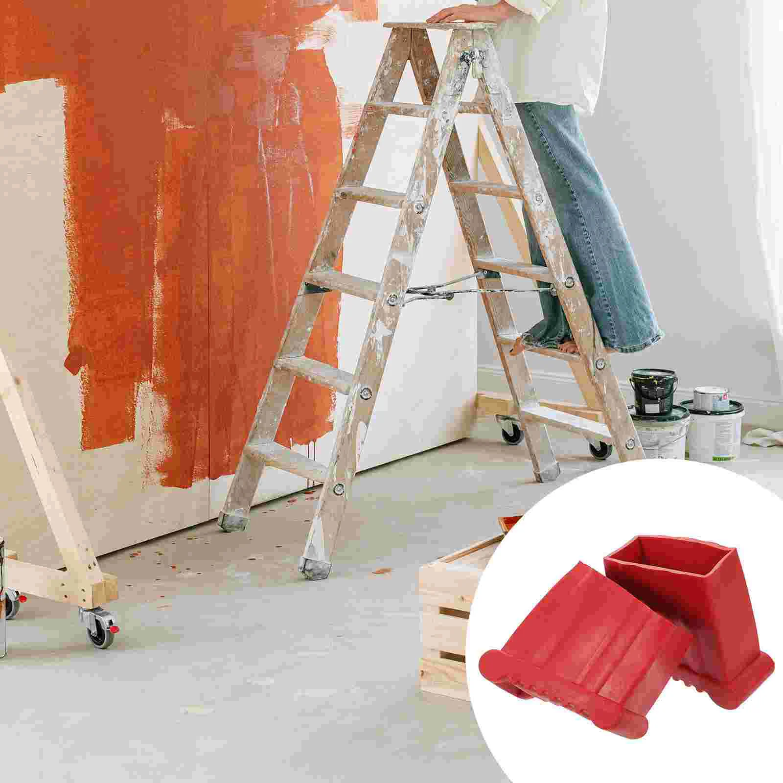 2pcs Ladder Pad Ladder Foot Cushion Rubber Step Ladder Foot Pad Ladder Part