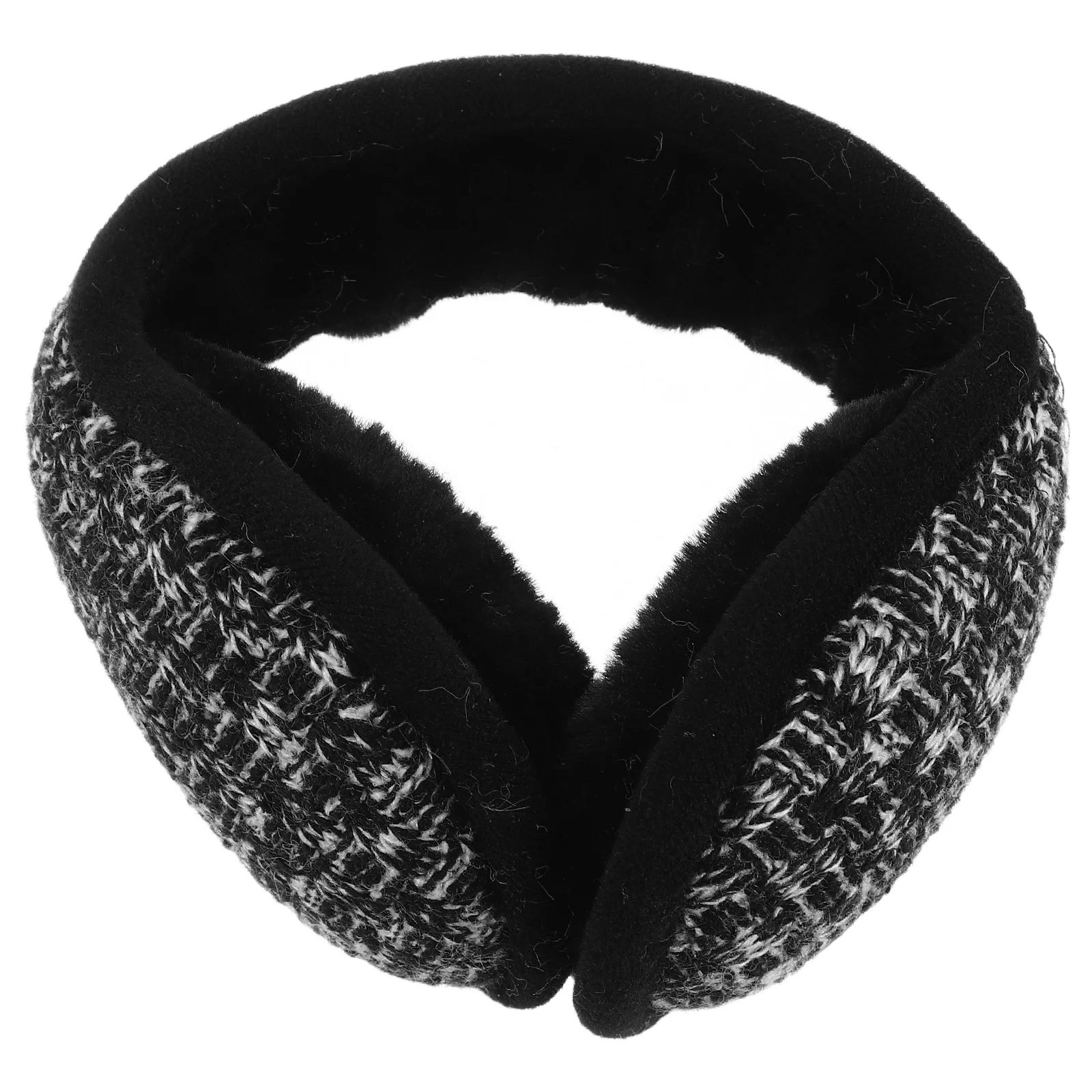 Cache-oreilles tricotés unisexe, cache-oreilles pliables d'hiver derrière la tête, pour le cyclisme en plein air, la randonnée, le ski, utilisation par temps froid