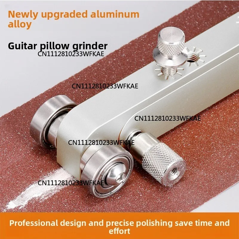 Guitar Bridge Saddle Nut Sander Sanding Grinder Maintenance Tool for Bass Acoustic Electric Guitar Precision Instruments Compact
