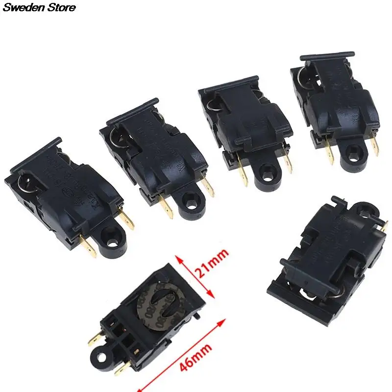 new 5pcs 16A Boiler Thermostat Switch Electric Kettle Steam Pressure Jump Switch