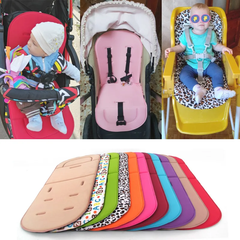 

Baby Stroller Seat Cushion Kids Pushchair Car Cart High Chair Trolley Soft Mattress Pad Accessories