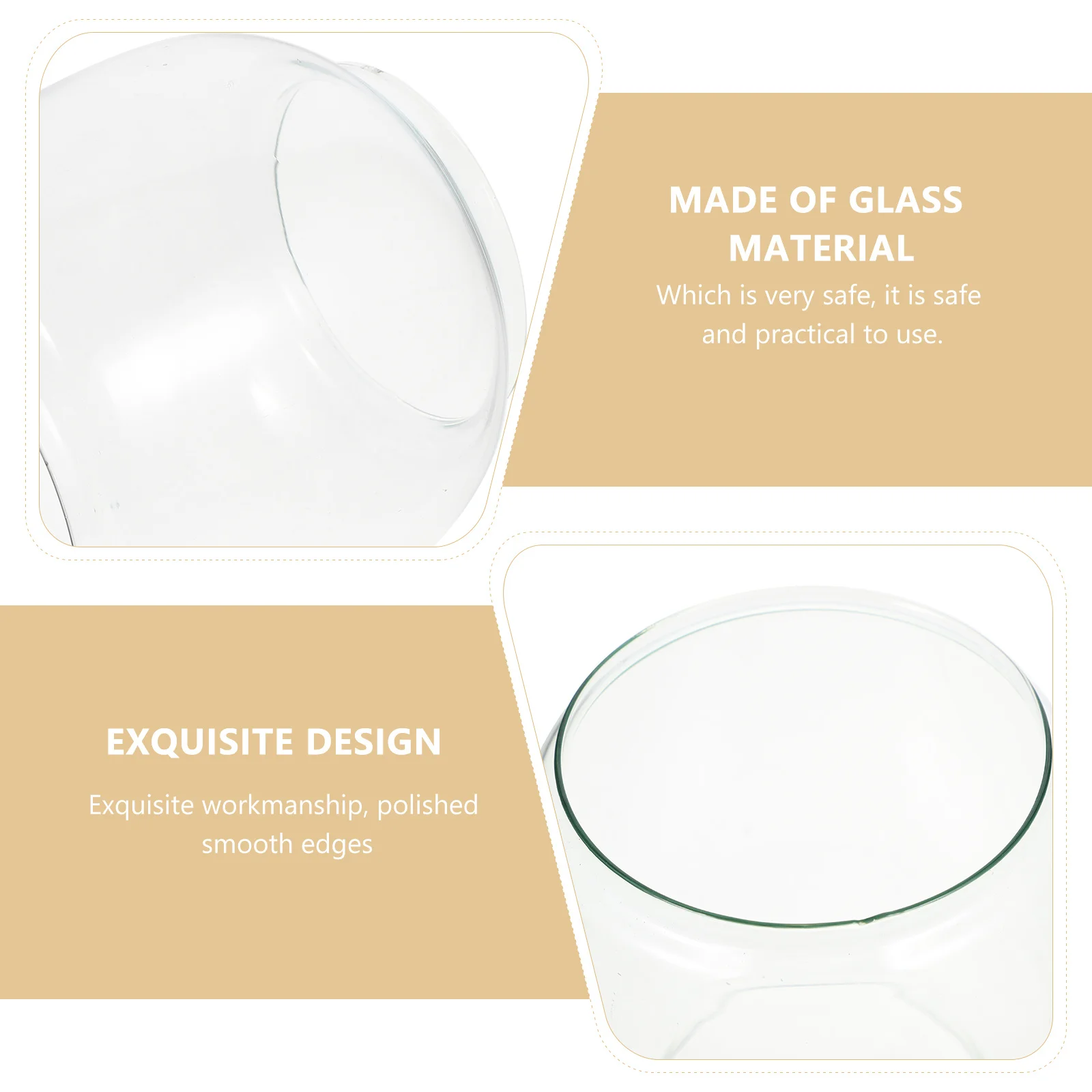 

Premium Glass Lamp Shade for Lamp Vintage Style Transparent Cover Decorative Lighting Accessory Household Lampshade