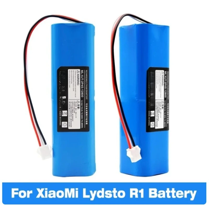 Para dispositivos XiaoMi Lydsto R1 Viomi S9 Roidmi Eve Plus nueva batería Digital 14,4 V 5200-12800mAh