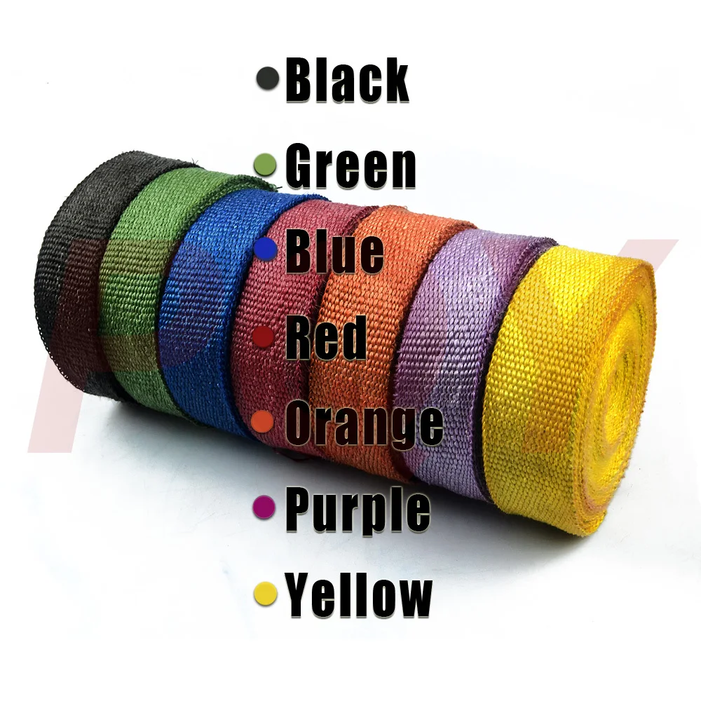 2inch x 10meter Thermal Wrap,Exhaust Insulating Wrap,Header Warp ,Exhaust Pipe Wrap+ 4pcs Ties WX1810