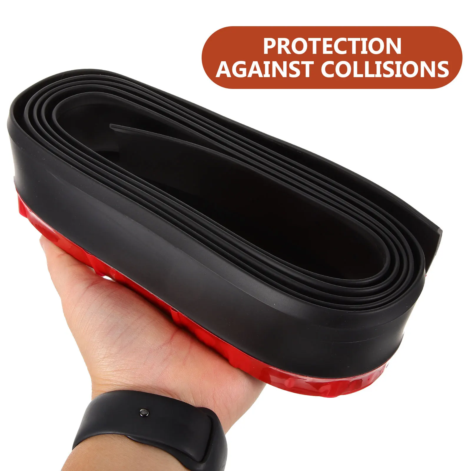 

Front Bumper Lip Guard Strip For Car Truck Universal Bumper Protector Scratch Proof Collision Resistant Auto Decoration