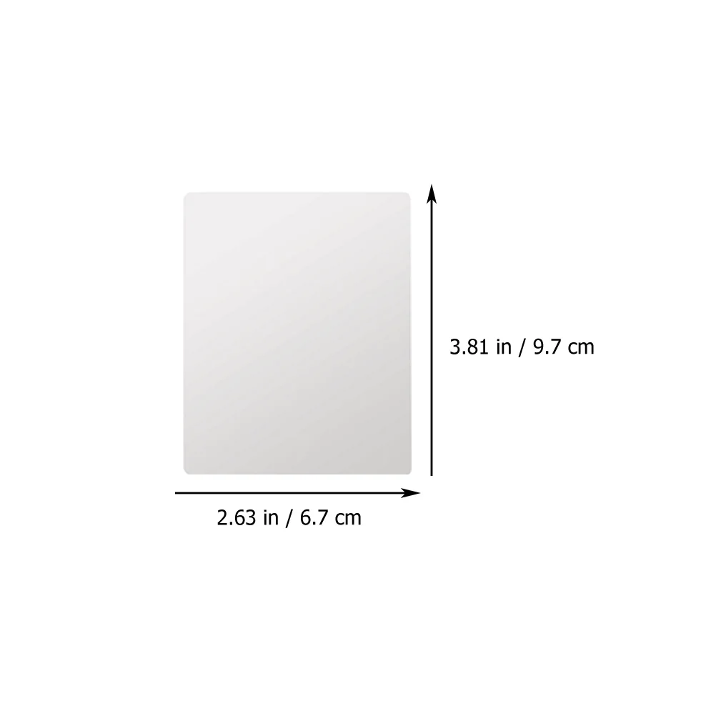 

300pcs Waterproof Protective Films Photo Transparent Laminating Sheets Clear Plastic Sealing Film For Picture File Card