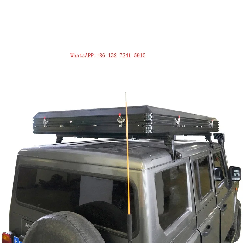 Small Ox Fabric Summer Tent Quick Opening Lightweight Design for Off-Road Rooftop Camping All Weather One Bedroom Adventure