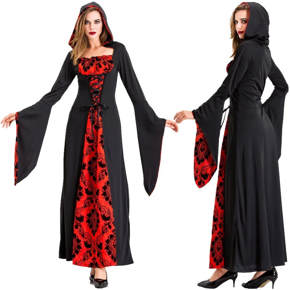 

Adult loween Witch Costume Devil Ghost Dr Hell Reaper Demon Disguise Par Outfit Skirt Chinese Manufacturer