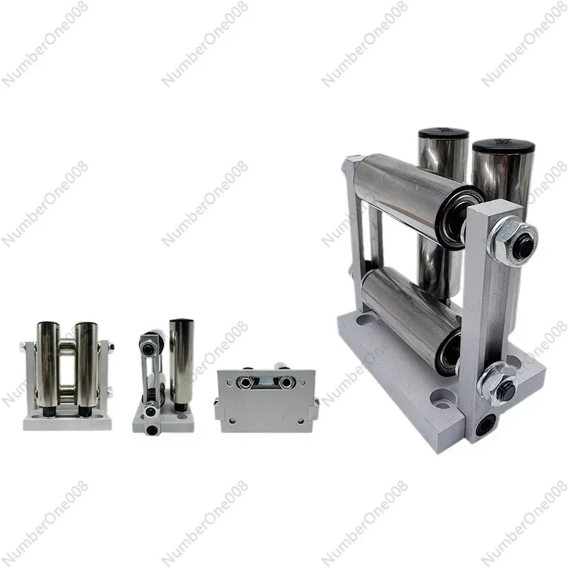 

1PC GP40 Four-Roll Adjustable Conductor Device Guide Rollers Advanced Idler Wheels Derrick Wire Traverse Roller