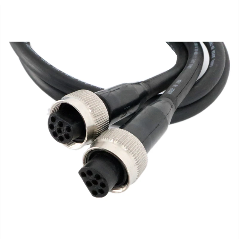 High Quality 55 Series Waterproof Power Cable Plug Connector Stainless Steel Housing IP68 Rated AC/DC Interface Gold Plated