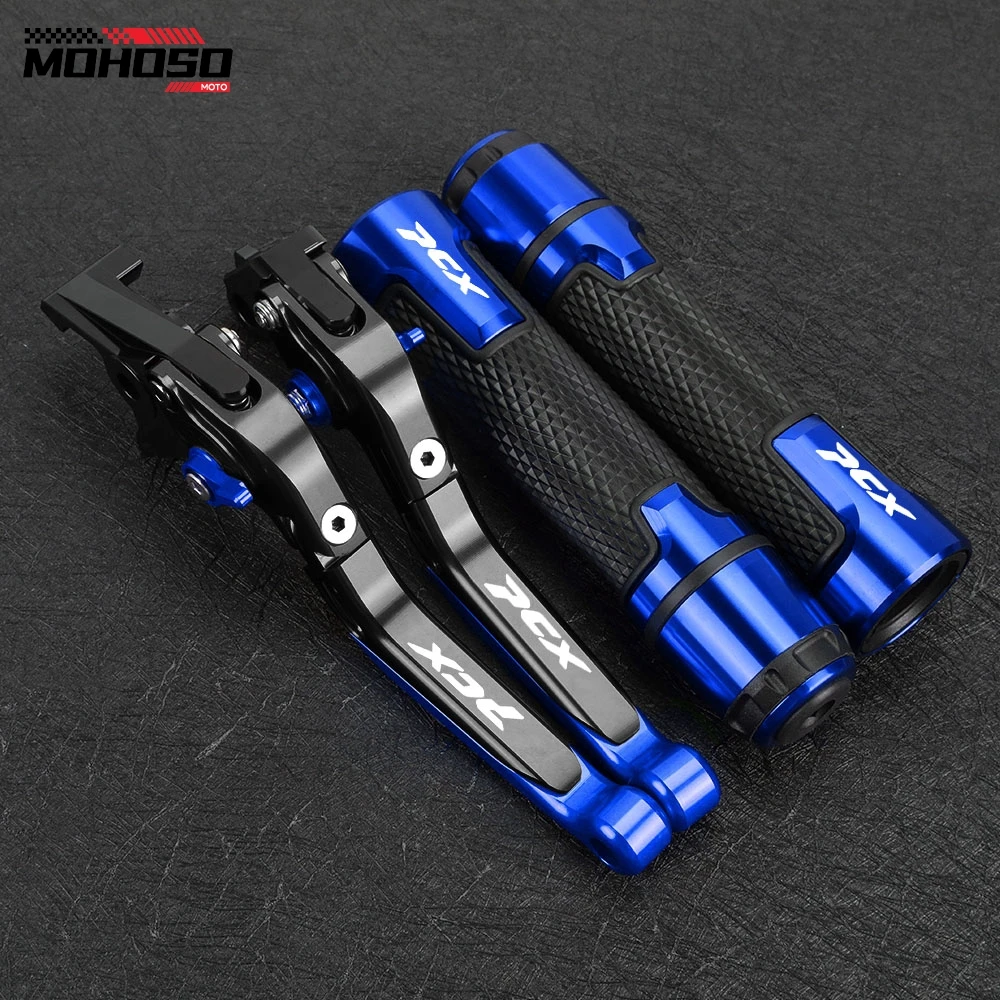 

FOR HONDA PCX125 PCX150 PCX 125 150 2018 2019 Motorcycle Aluminum Brake Clutch Levers Handbrake Handlebar Grip Handle Hand Grips