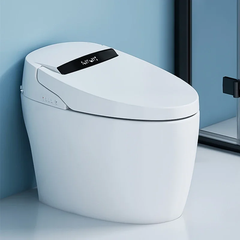 

Modern Intelligent Ceramic Bathroom Toilet Water Closet Automatic Heated Bowl WC Smart Sensor Toilet