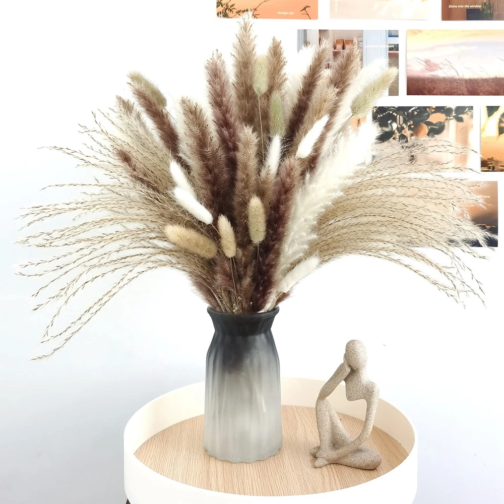 

Dried Grass Eucalyptus Pampas Dried Pampas Grass Dry Flowers Pampas Grass Decor Tall White Pampas Grass Dried Flowers