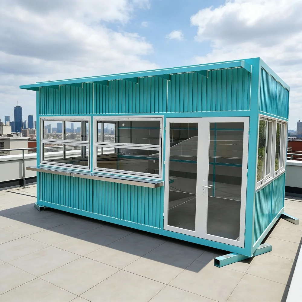 FL Container House Prefabricated Modular Living Unit For Temporary Construction Site Accommodation Quick Assembly