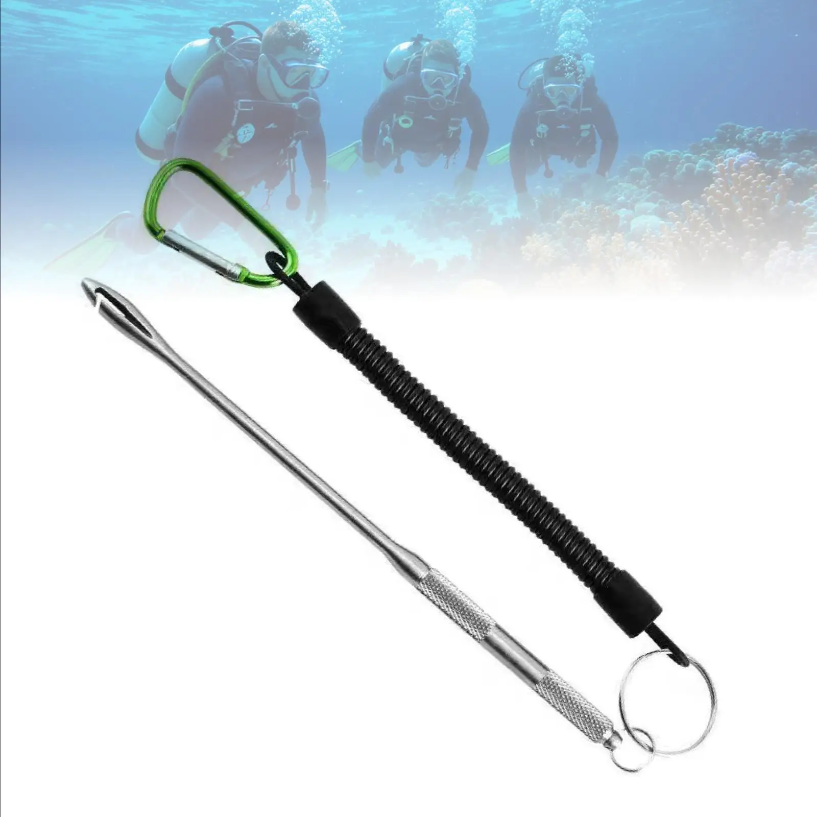 Lightweight Dive Stick Pointer Noise Maker Durable Measurement Tool Lobster Tickle Stick for Underwater Sports