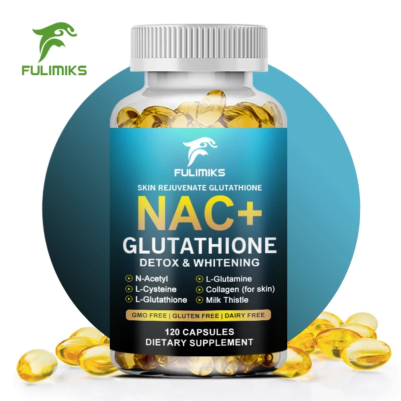 

NAC Capsules Supplement for Lung Health & Immune Support, Liver Support & Antioxidants - with Freeform N-Acetyl-L-Cysteine