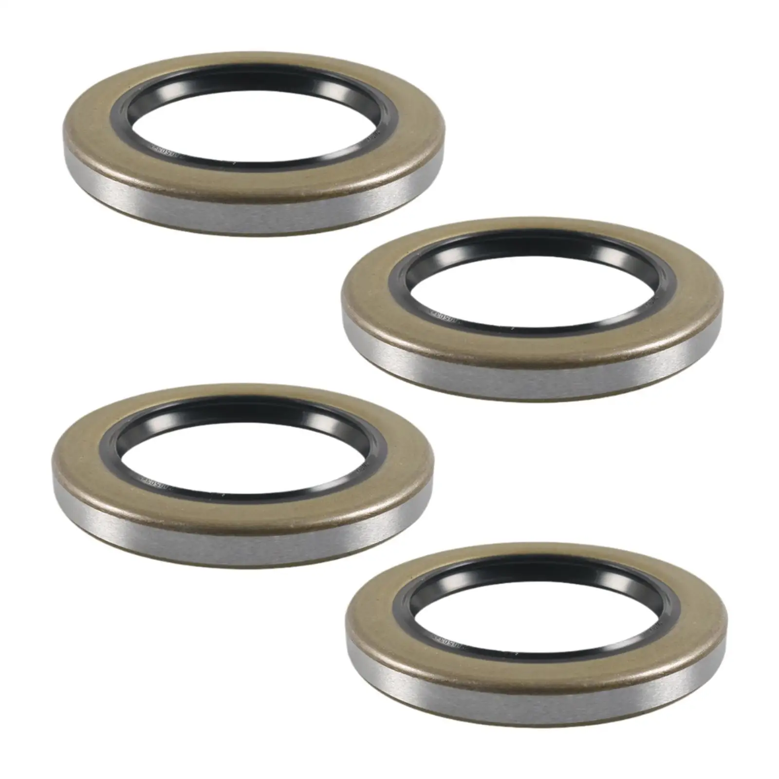 4Pcs Double Lip Grease Seals Replace 01003600 Accessory for RV Boat Trailer