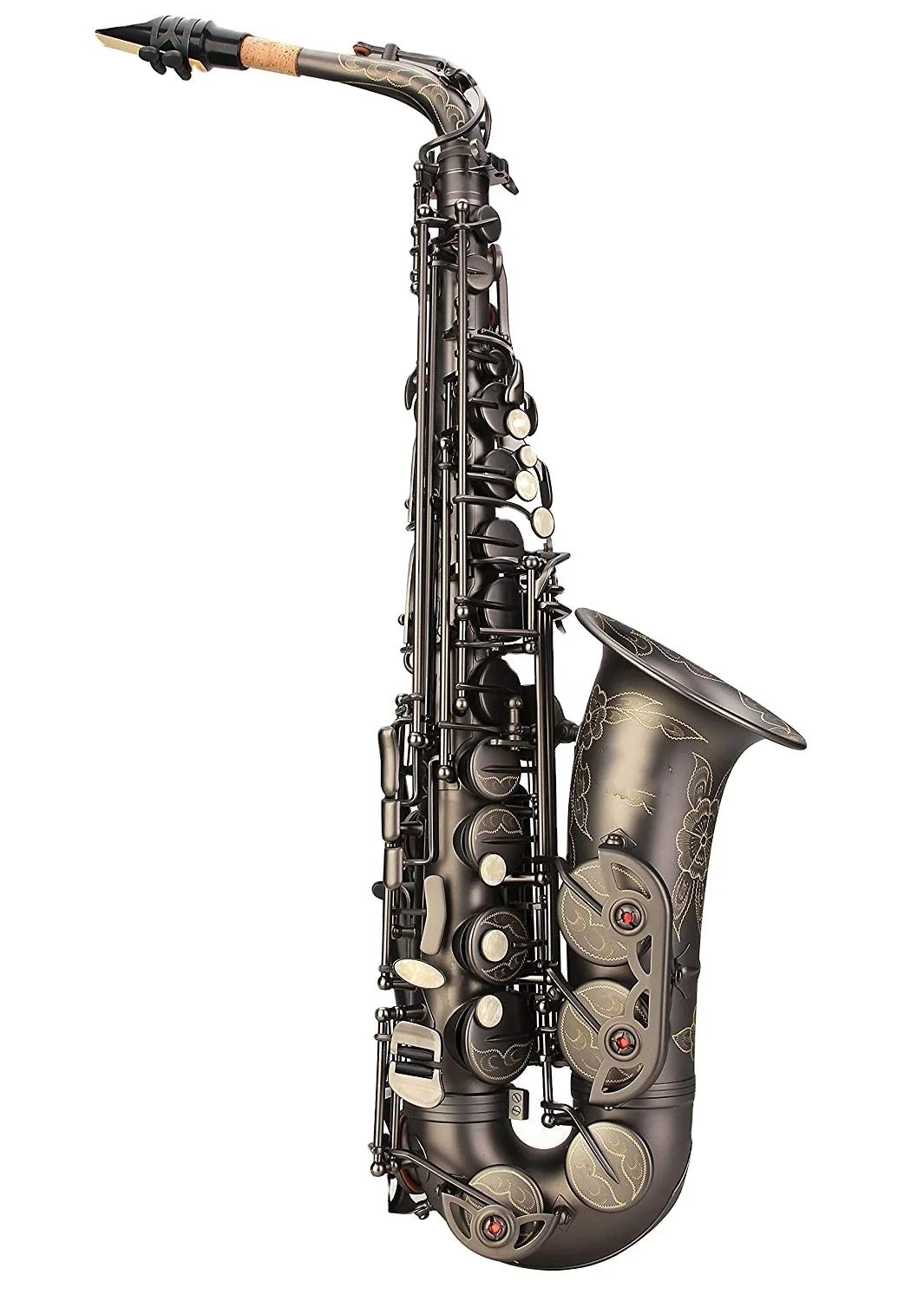 Alto Saxophone With EB Tone Antique Copper Surface Material For Professional Performance