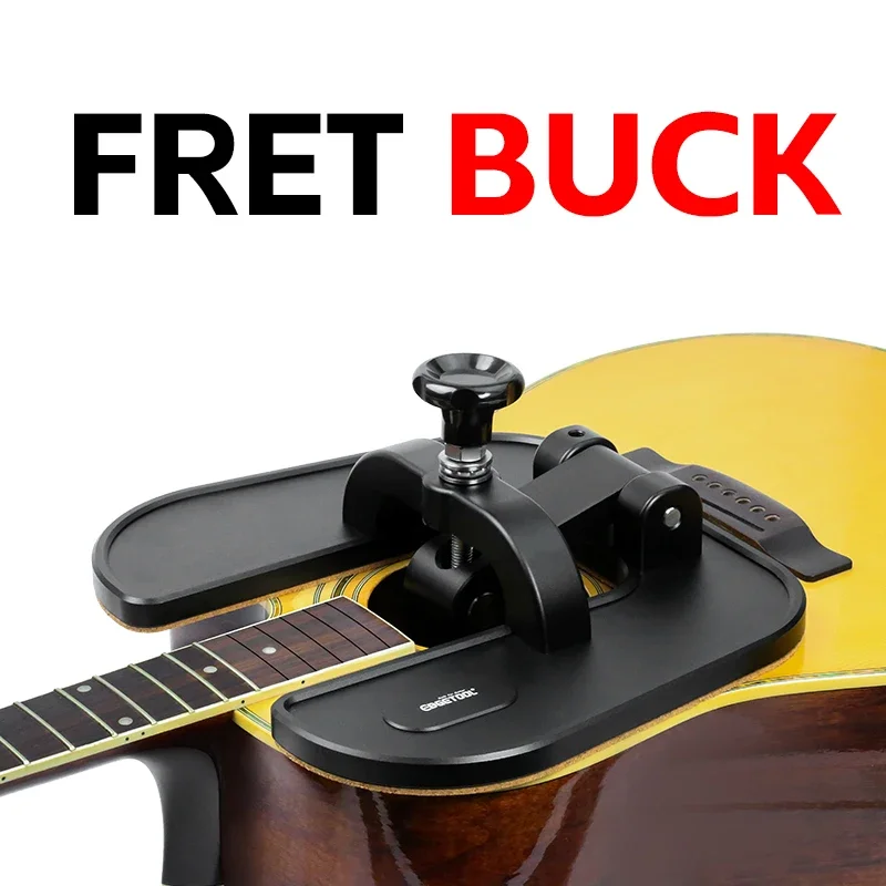 Guitar fret buck Support for safe fretting hammering frets acoustic electric musical instruments adjustable clamp tool