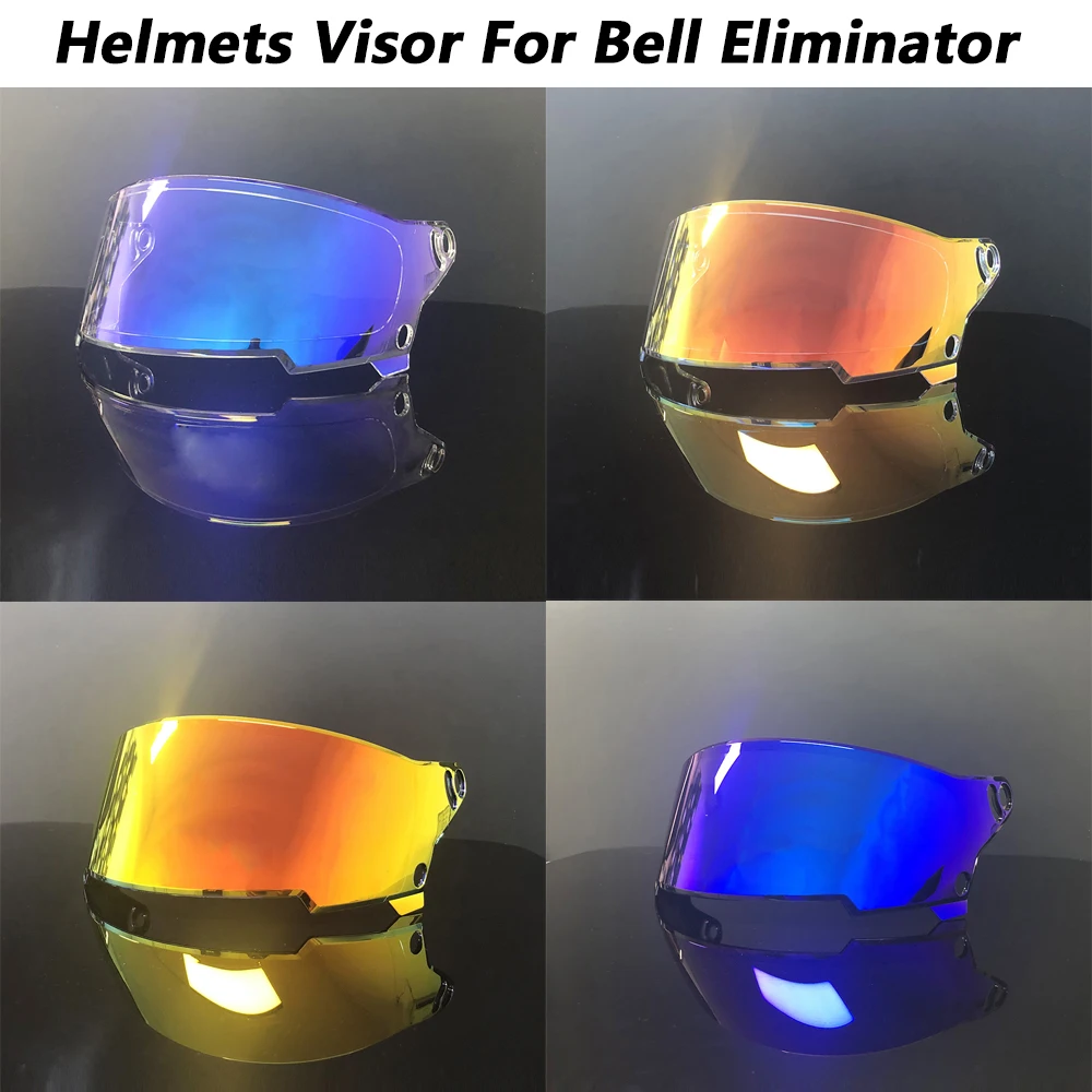 

Мотоциклетный шлем щиток для Bell Eliminator шлем козырек защита от ультрафиолета Casco Moto Visera солнцезащитный козырек
