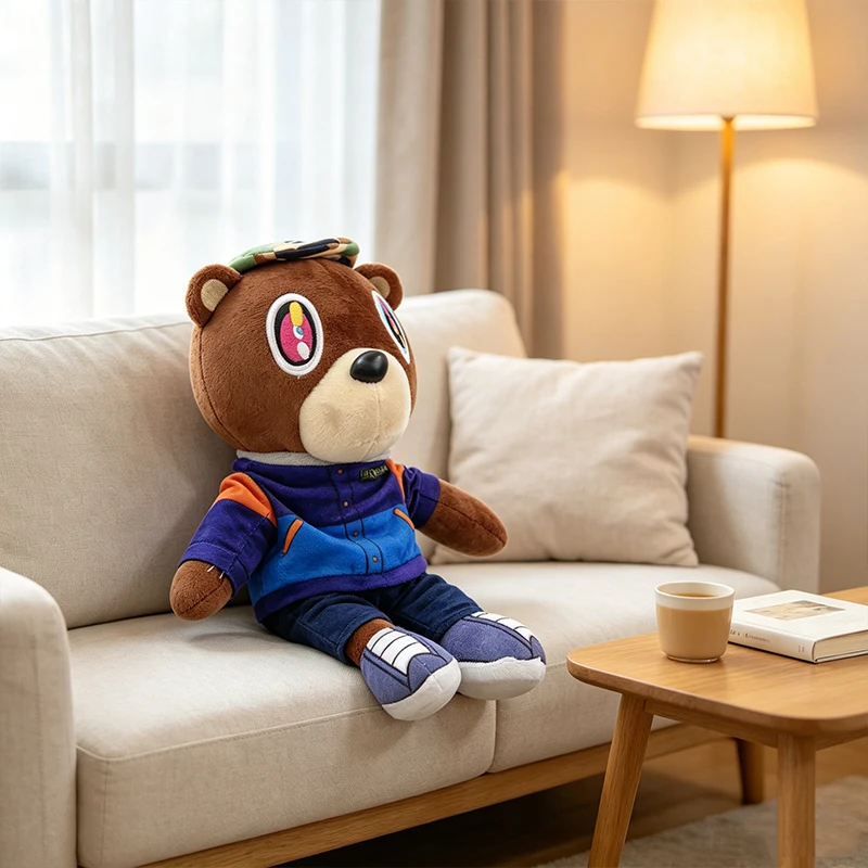 26cm Fashion Outfit Bear Plush Doll Multi-Style Clothing Stuffed Animal Cute Cartoon Bear Decor Collectible Gift for All Ages