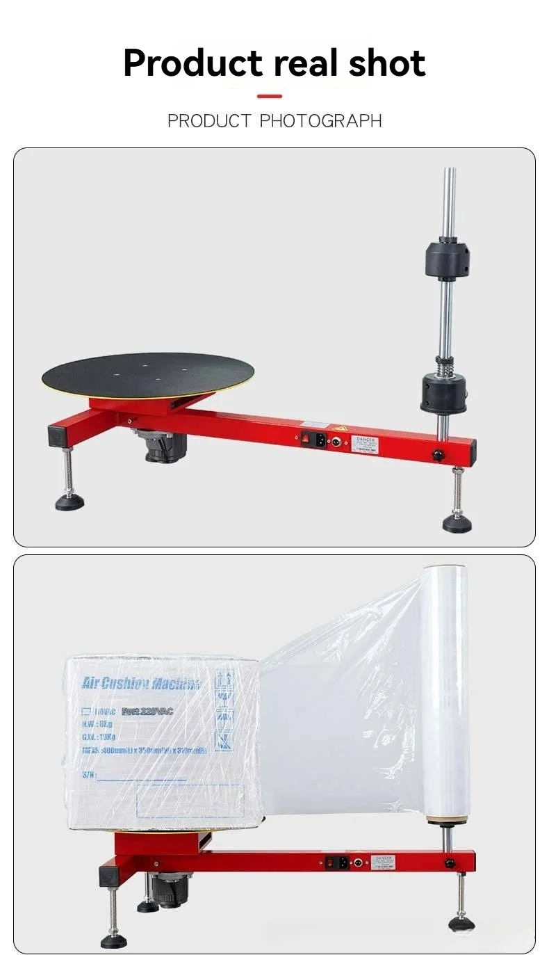 Electric Winding Film Packaging Machine, Semi-Automatic Stretch Film Packaging Machine, Express Logistics Packaging