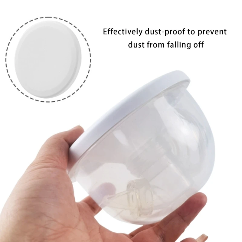 Dust Cover for S12 Wearable Breast Pump Repalcement Breast Milk Extractor Dust Lid Ensures Clean Pumping Experience