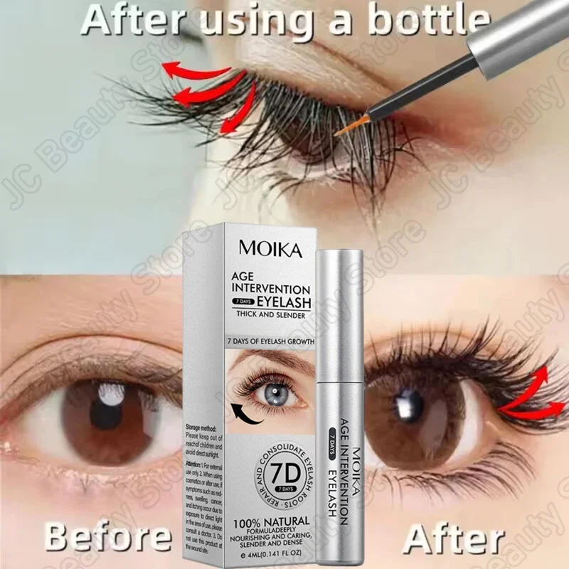 Eyebrow Eyelash Growth Serum Fast Growing ป้องกันผมร่วงเสีย Treatment ป้องกันหัวล้าน Fuller หนา Eye Care แต่งหน้า