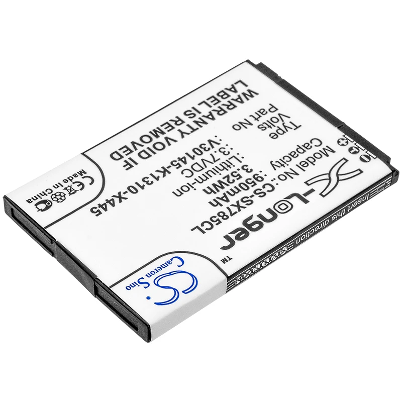 CS 950mAh Battery for Siemens 4250366817255  S30852-D2152-X1  V30145-K1310K-X444  V30145-K1310-X444  V30145-K1310-X445