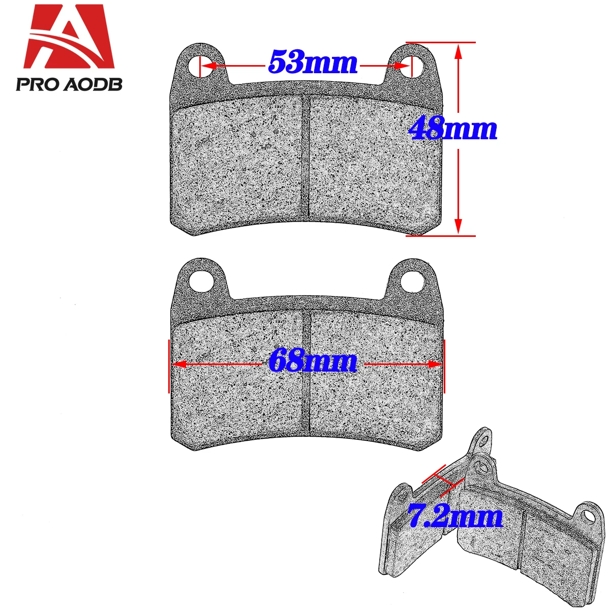 For Keeway Benelli BJ300 BJ300GS BN300 TNT 300 302 R 302S RKV 125 150 200 TNT25 Leoncino Front Brake Pads Durable the Motorcycle