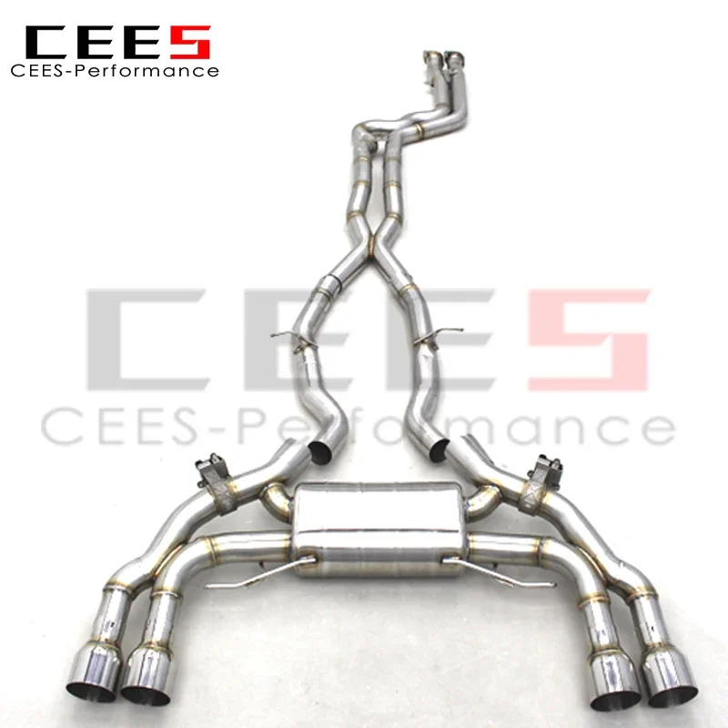 

CEES Stainless Steel muffler exhaust Catback Exhaust systems For BMW X3M/X4M F97/F98 3.0T 2019-2023