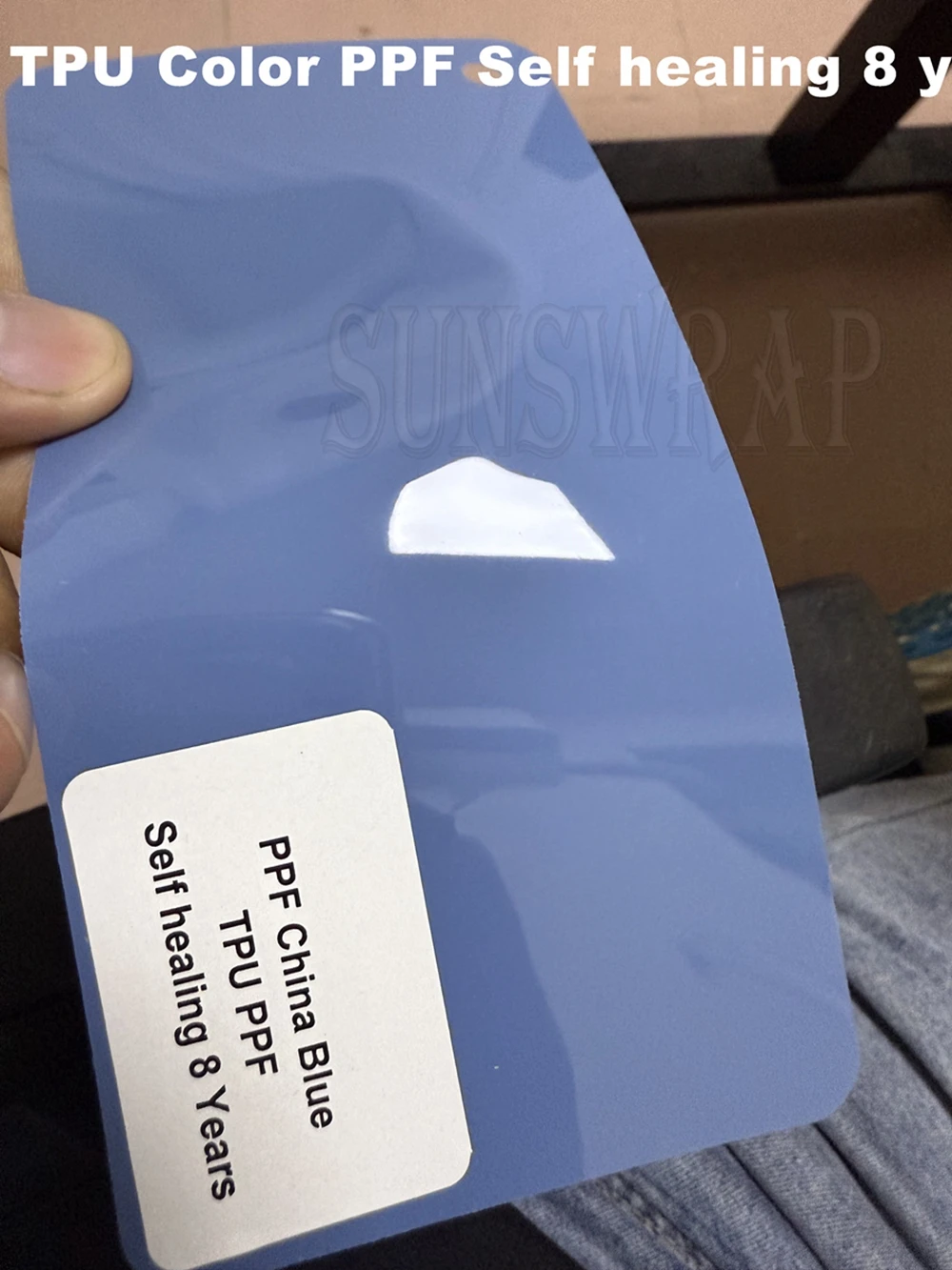 Top Quality China Blue Car Pro - Paint Protection Film Roll 1.52X15M review and price