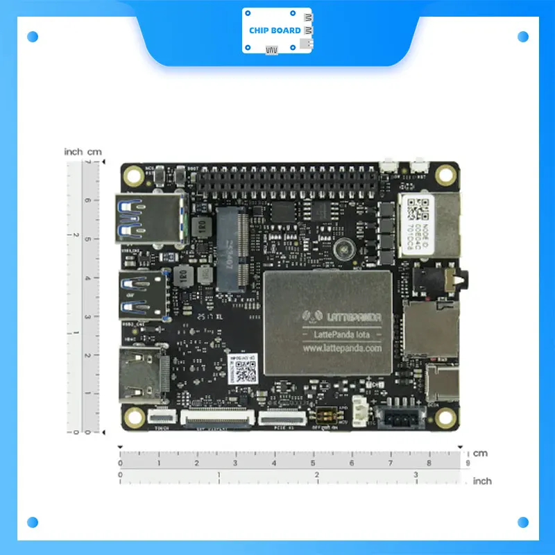 LattePanda IOTA パームサイズ x86 シングルボードコンピュータ (Intel
