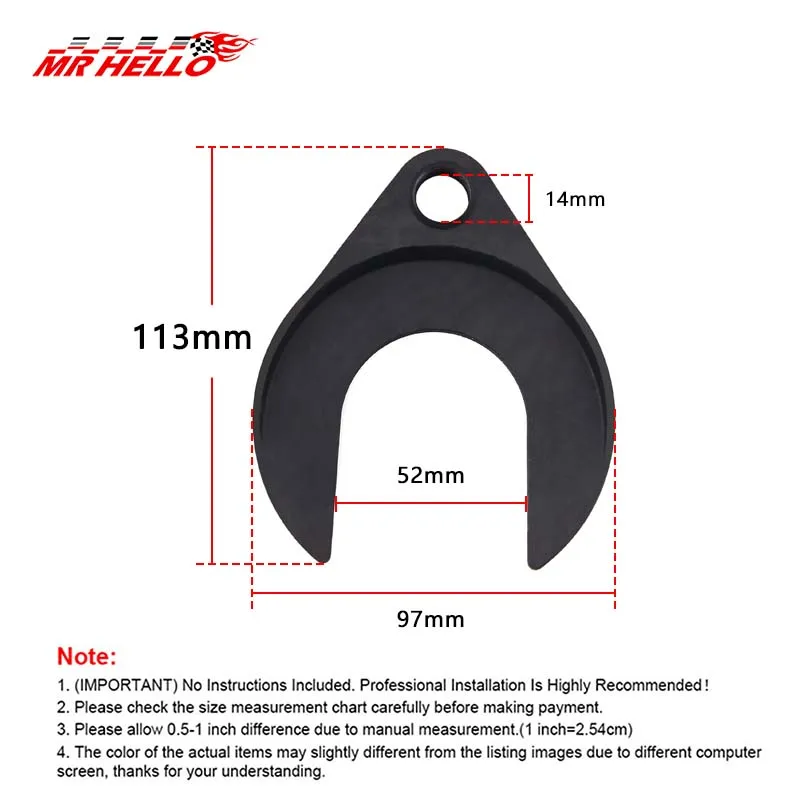 CV Joint Axle Removal Tool 52mm CV Joint Puller Carbon Steel Wheel Drive Axle Pulley CV Joint Slide Hammer Adapter for Vehicle