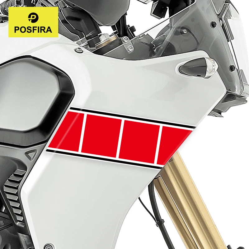

POSFIRA Motorcycle Fairing Sticker Vinyl Decals for Yamaha Tenere 700 Rally Edition 2023 Tenere700 Motorbike Accessories