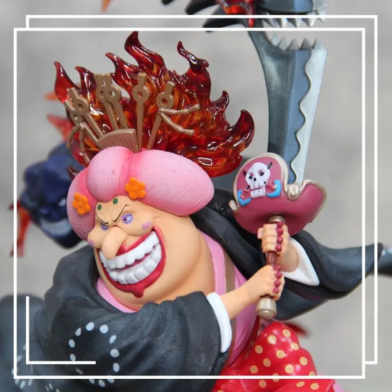 Bandai One Piece GK Yonko Big Mom und Kaido Supreme Attack Statue Hakai Ultimate Move Scene Sammlerstück