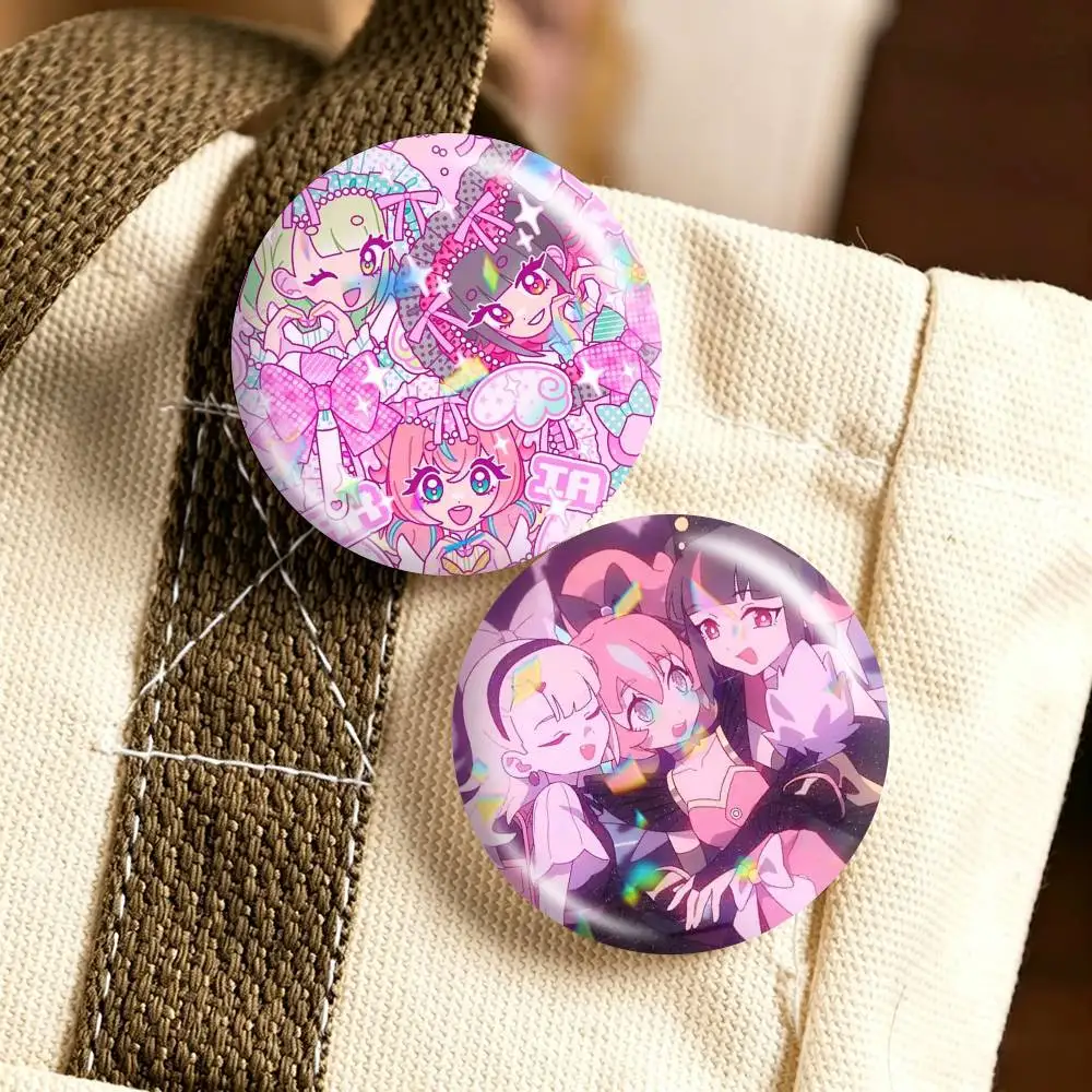 Game ZZZ Angels of Delusion 25mm 32mm 44mm 58mm 75mm Brooches Badges Pins for Accessories Gift