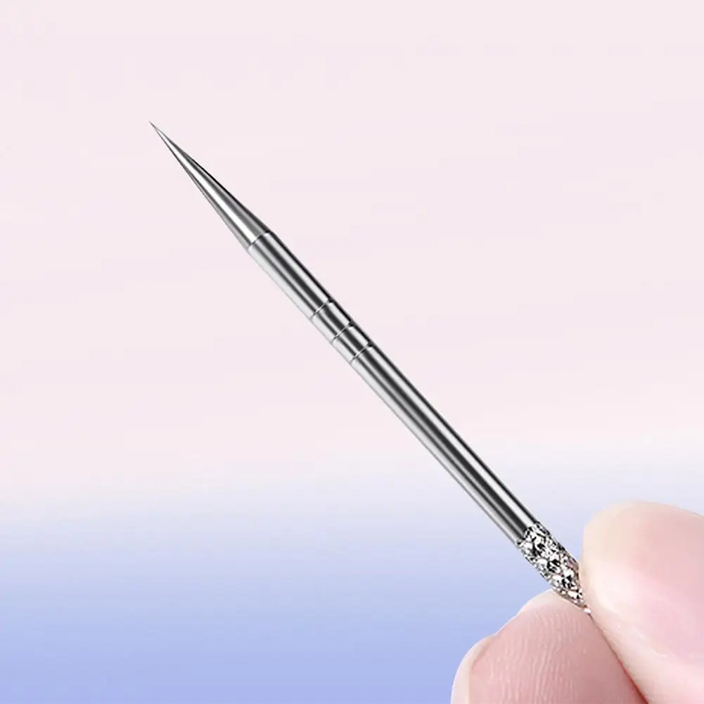 1 SET Acne Naald Mee-eter Clip Remover Extractie Porie Zwart Hoofd Schoon Gezicht Huidverzorging Reiniging Naald Smet Removal Tool